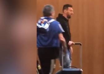 Messi se reencuentra con la selección argentina