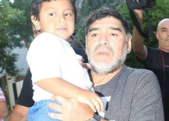 Dieguito Fernando, hijo de Maradona y Verónica Ojeda, eligió equipo de fútbol