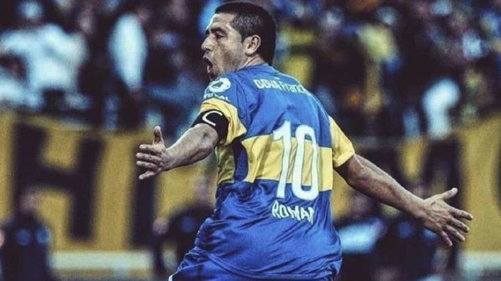 El máximo ídolo de Boca está entre los número '10' más reconocidos de la historia del fútbol. Lujo total para Román.