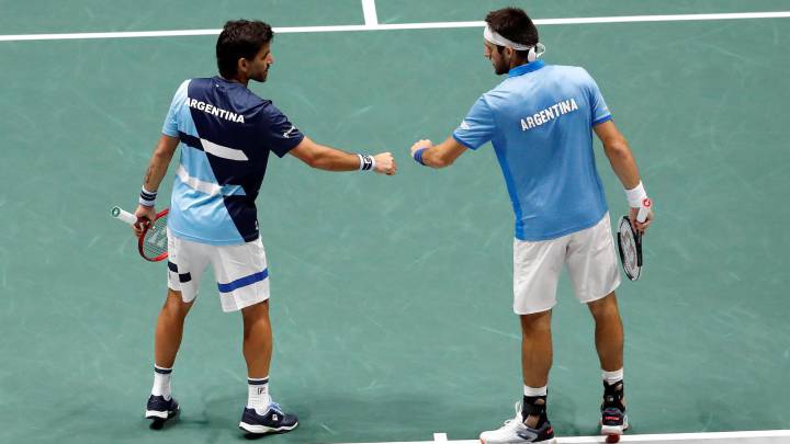 Mayer y González le dan el pleno a Argentina ante Chile