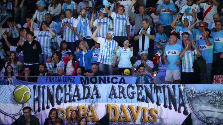 La hinchada vuelve a hacer local a Argentina en la Copa Davis