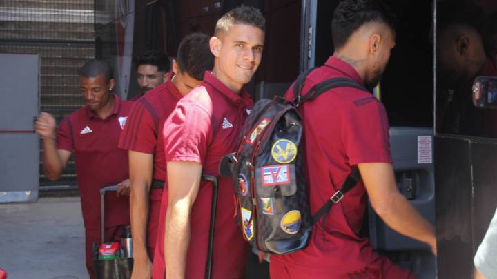 El colombiano se mostró confiado por el buen momento de forma en el que llega River a la final y admitió soñar con anotar un gol ante Flamengo.