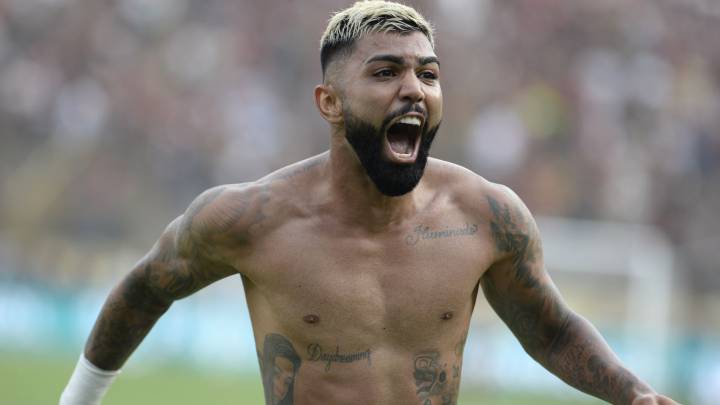 La Conmebol le otorgó al autor del doblete del Flamengo y goleador del torneo el anillo de MVP.