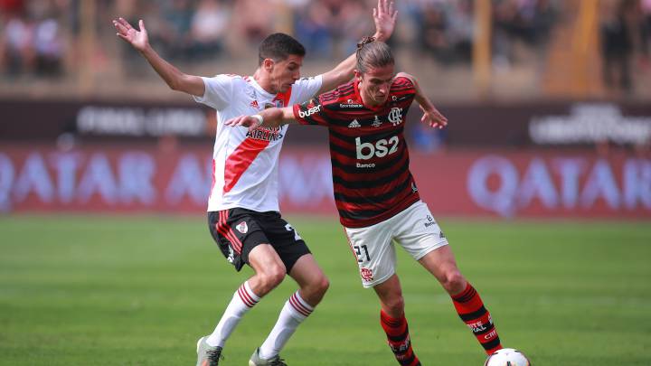Así resumió este sábado el defensor del Flamengo Filipe Luis el triunfo de su equipo en la final de la Copa Libertadores disputada en Lima.