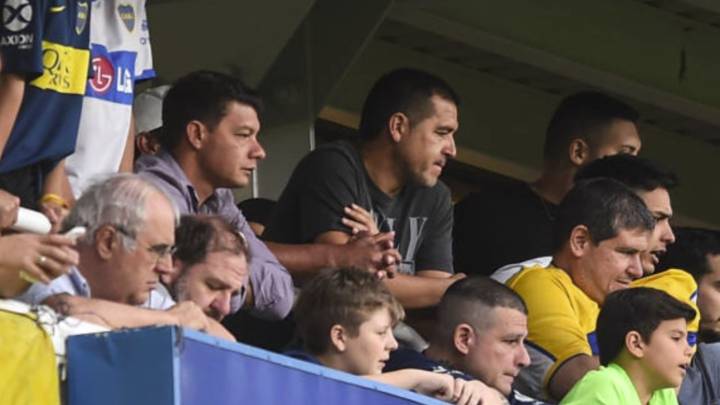 Riquelme sobre Gribaudo y Angelici: "Los que están acá no son bosteros"
