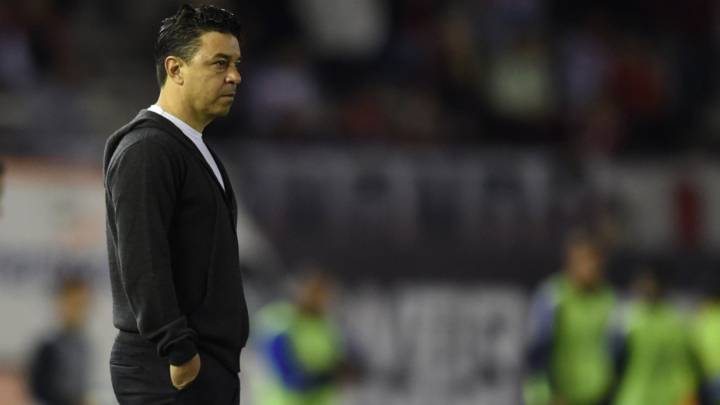 D'Onofrio, presidente de River, confirmó públicamente que el entrenador cumplirá su contrato, al ser consultado sobre su continuidad en el club.