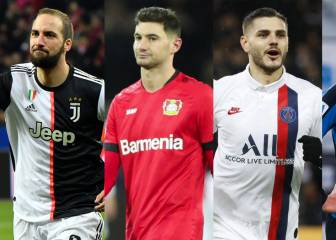 Los nueves argentinos lucen en la Champions League