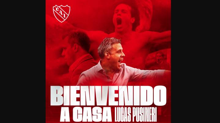 Pusineri ganó la pulseada y es nuevo técnico de Independiente