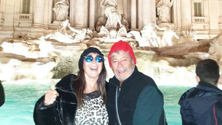 Moria Casán se casó con el artista plástico Humberto Poidomani