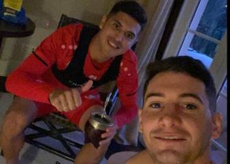 Alario le dio la bienvenida a Palacios en Alemania