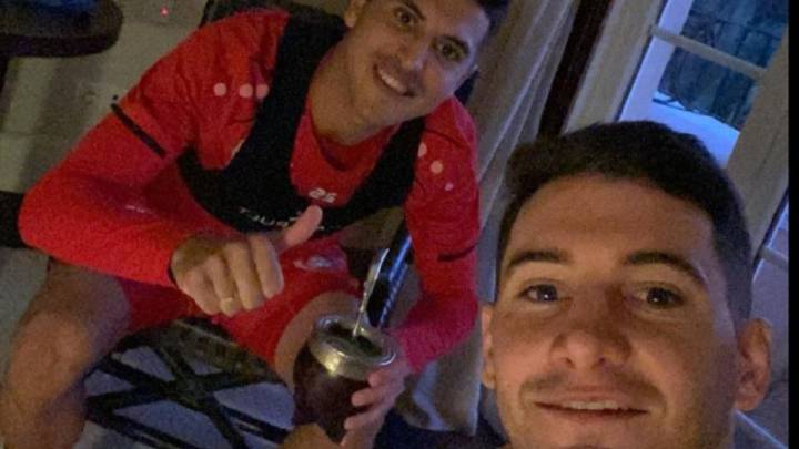 Alario le dio la bienvenida a Palacios en Alemania