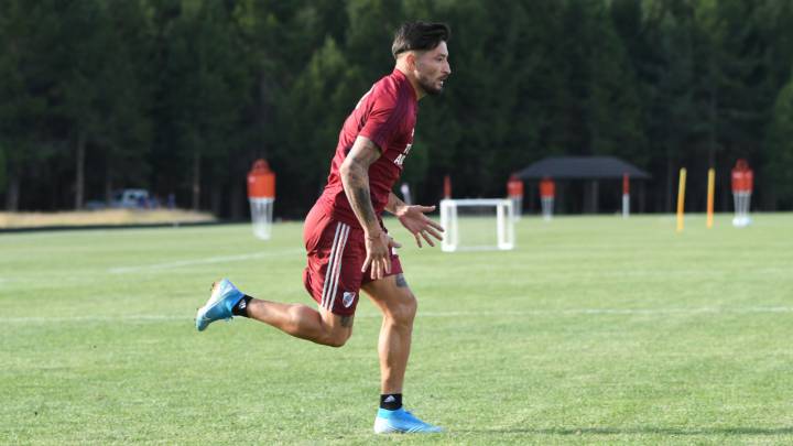Casco, con una lumbalgia, no participó del entrenamiento