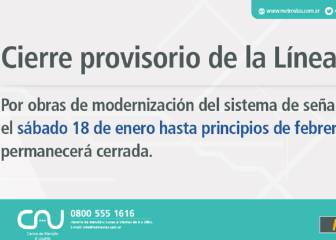 Buenos Aires: 15 días sin servicio en la Línea C del subte