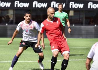 Mascherano disputa sus primeros minutos con Estudiantes