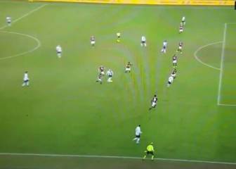 La genialidad de Nico Domínguez en el debut con Bolonia... ¡Crack!
