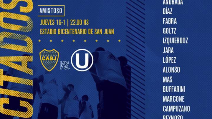 El entrenador dio a conocer la lista de jugadores convocados para el amistoso ante Universitario de Perú: aparecen Ábila y Tevez, pero no Almendra.