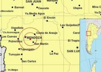 Un fuerte sismo sacudió Mendoza