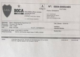 Boca-AySA: el documento que muestra la recisión del contrato entre ambas partes