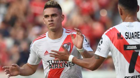River se subió a la punta