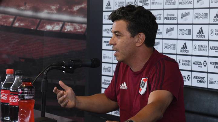 Gallardo: "Queremos defender la punta hasta el final"
