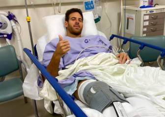 Del Potro, operado con éxito