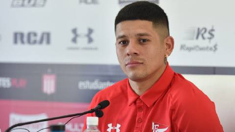 Rojo: "quiero estar bien para que Milito pueda contar conmigo"