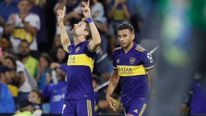 El Xeneize venció 2-0 a Atlético Tucumán con goles de Franco Soldano y Wanchope Ábila y se subió a la punta de la Superliga. Ahora espera por River.