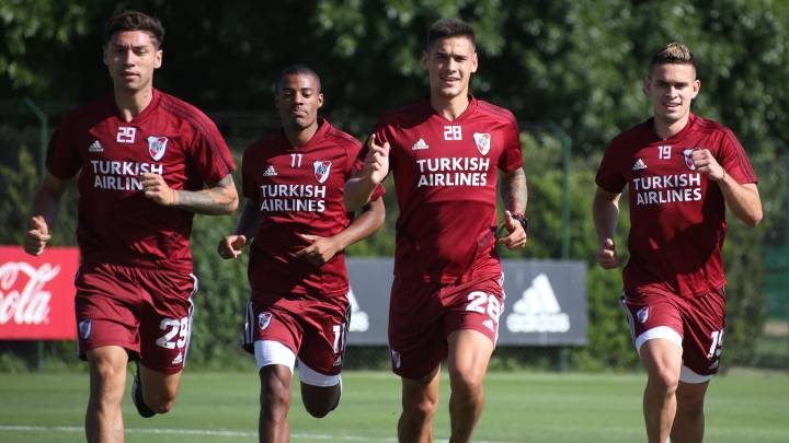 De La Cruz se entrenó a la par