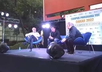 La emotiva charla de Gallardo en el CeNARD repleta de consejos