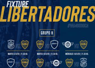 Libertadores 2020: así queda el grupo definitivo de Boca