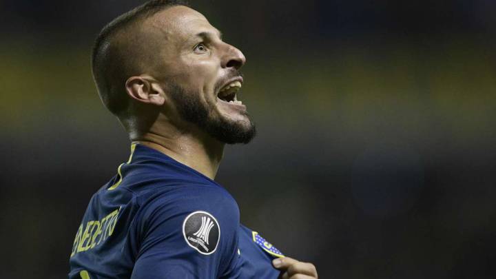Benedetto se lava las manos al ritmo de una canción de Boca