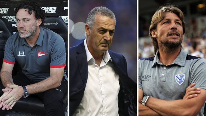 Los entrenadores que la Superliga se llevó: Alfaro, Heinze, Milito...