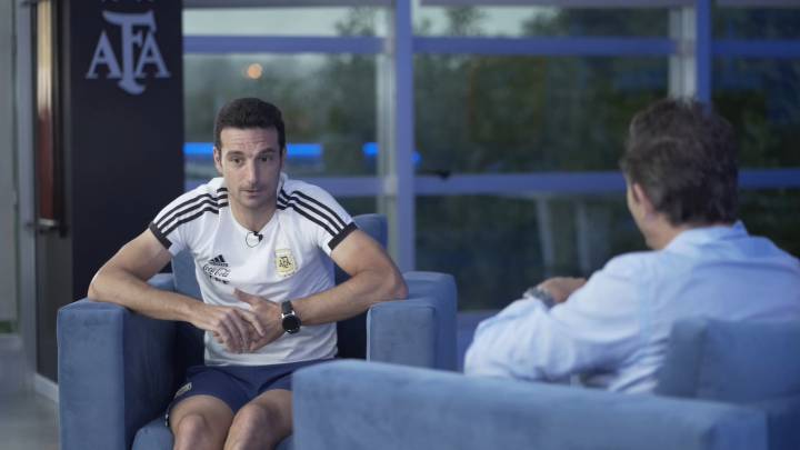 Scaloni: "Messi es un pibe espectacular, no ha cambiado"