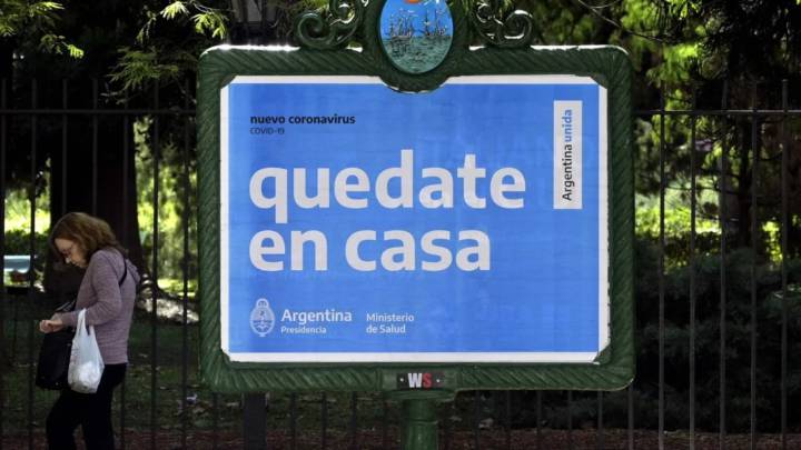 Así está la curva de contagios del Coronavirus en Argentina