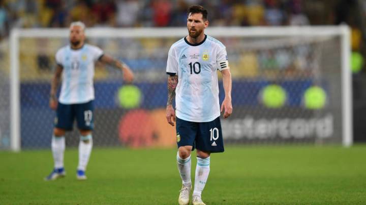 La frustración de Messi por no jugar la Copa América este año