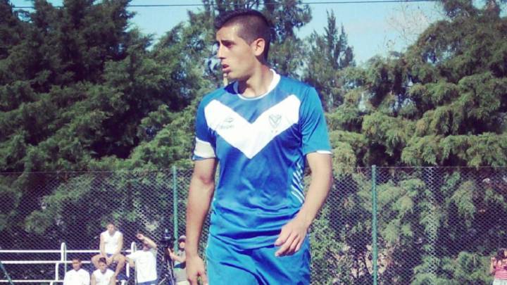 Miguel Brizuela, defensa de Vélez