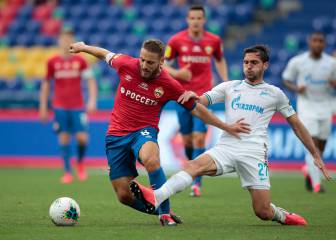 Driussi cerró la goleada del Zenit, líder de la liga de Rusia