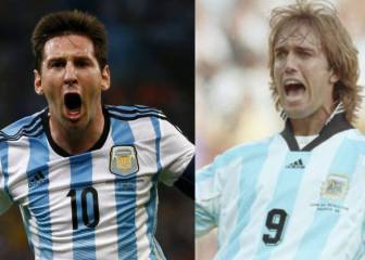 El día que Messi superó a Batistuta en la selección