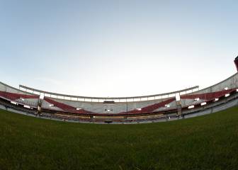 River aprovecha el receso para cambiar su campo de juego
