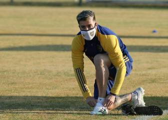 La felicidad de los jugadores de Boca por volver a entrenar