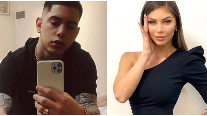 La foto íntima del trapero Ecko ¿en la cama con Romina Malaspina?