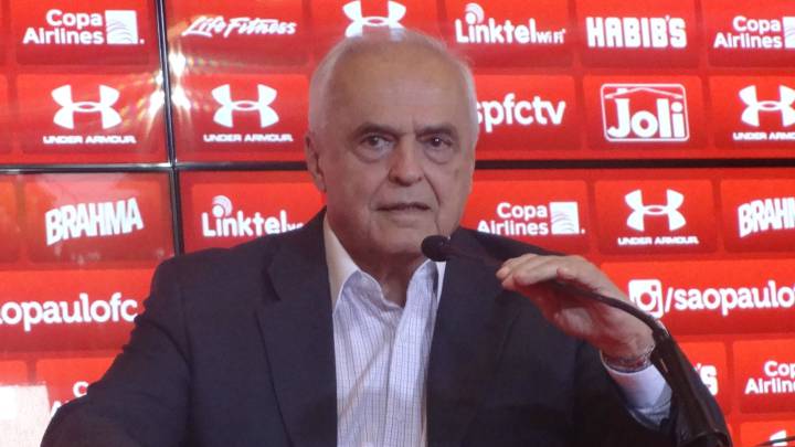 El presidente de San Pablo dio positivo de COVID-19