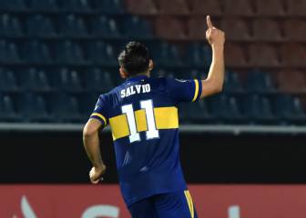 Salvio, al ancho de espadas del Boca de Russo