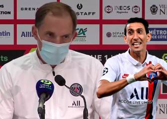 Tuchel se deshace en elogios con Di María: