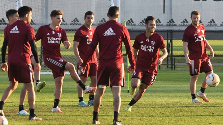 Último ensayo y concentración en el Faena para River