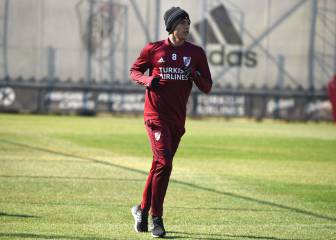 Carrascal sufrió un esguince de rodilla en el entrenamiento