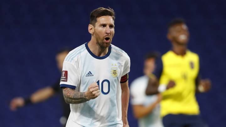 Messi le pisa los talones a Pelé