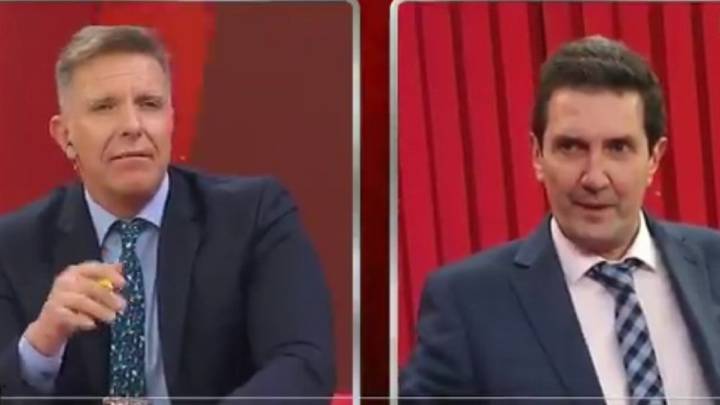 ¡Qué momento! El incómodo cruce entre Alejandro Fantino y Miguel Simón al aire de ESPN