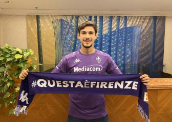 La Fiorentina le dio la bienvenida a Martínez Quarta