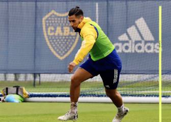 Pulpo González tuvo su primera práctica en Boca